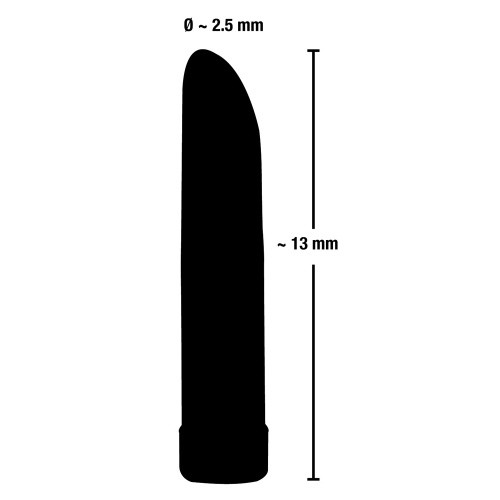 Orion Ladyfinger Red - Классический пластиковый вибратор, 13х2.5 см (красный)